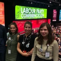 Politics students at Labour Party Sept 2019 (1)